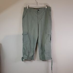 Women's Green Cargo Pants